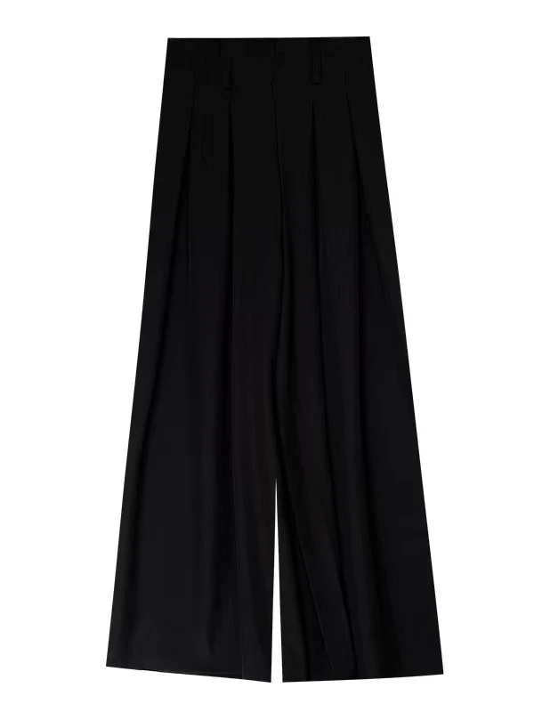 【思雅】298高腰西装休闲裤