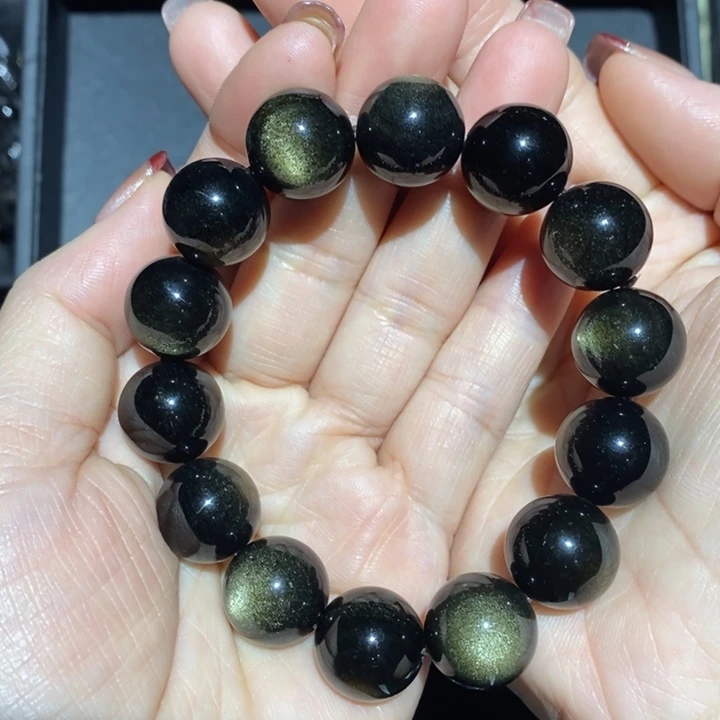 黑曜岩手链未镶嵌F****x