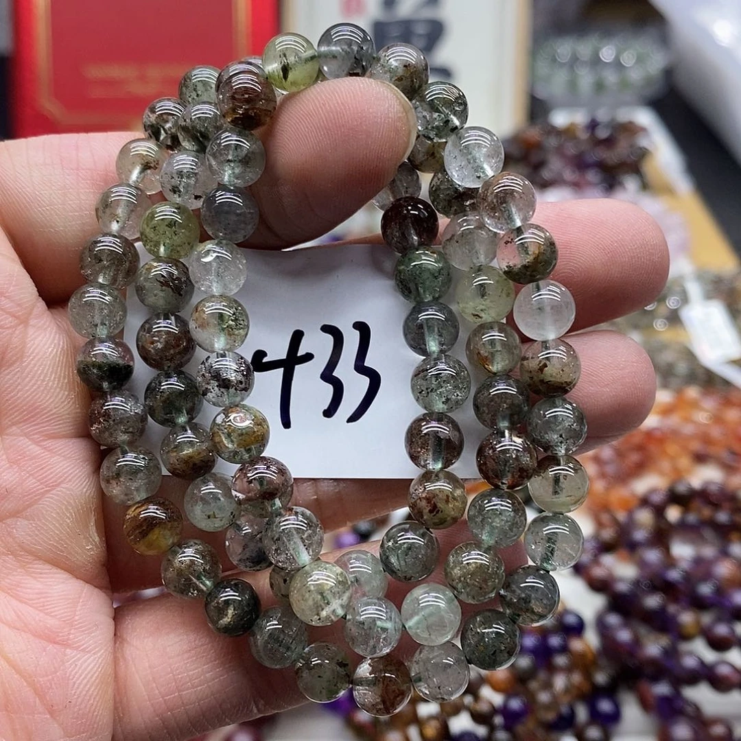 水晶手串未镶嵌天然