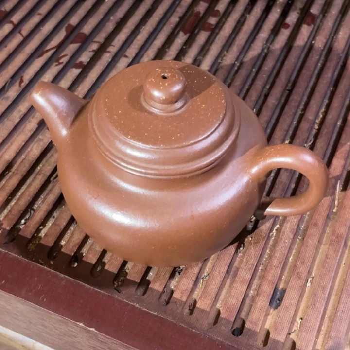 茶壶段泥手工紫砂壶