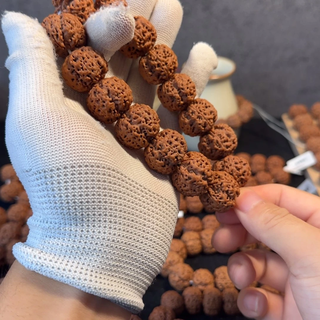 风***.金刚菩提手串五星蜂王梅花23