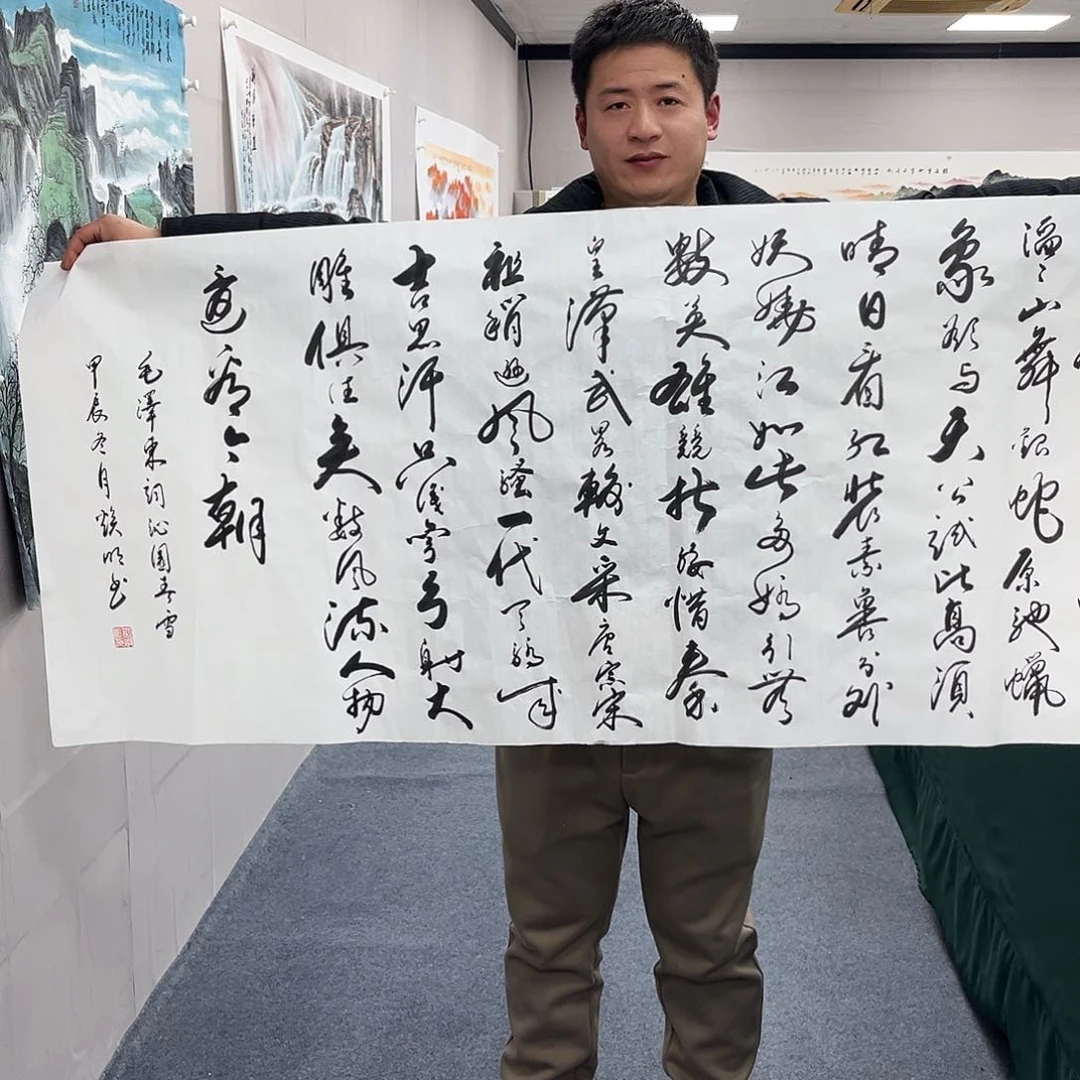 国画宣纸国画纯手绘作品