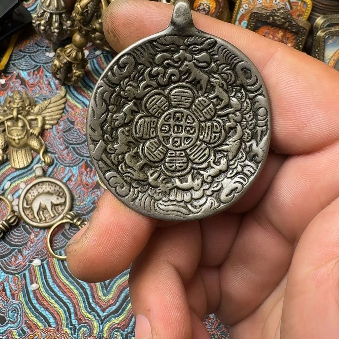 我***哉藏式风格九宫八卦牌