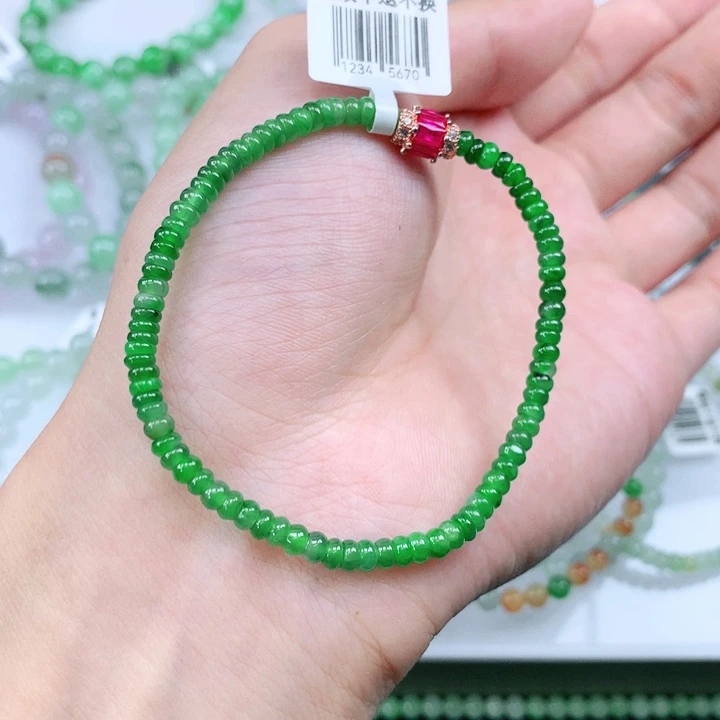 未镶嵌手链翡翠翡翠