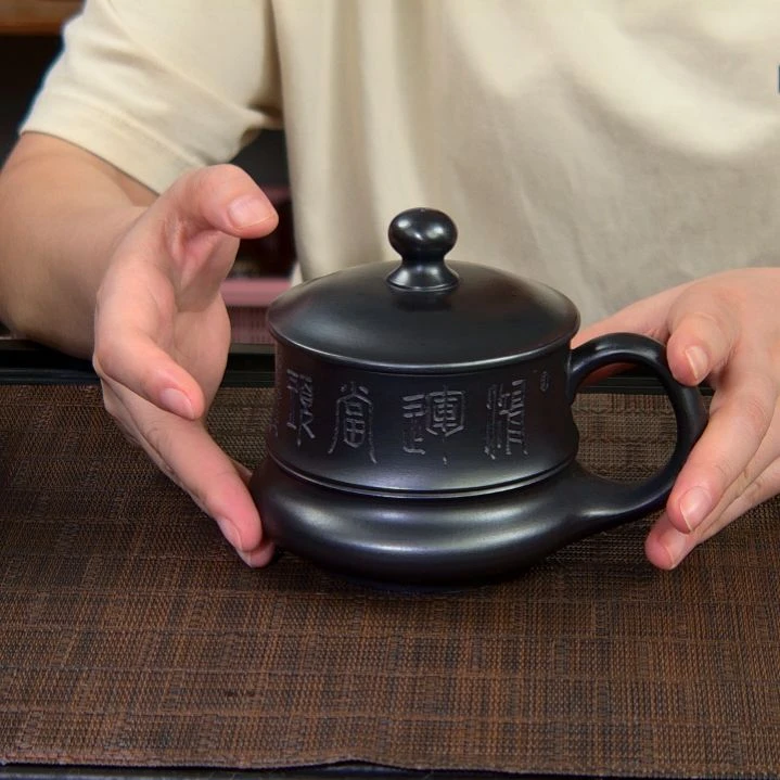 茶杯紫砂高货放漏
