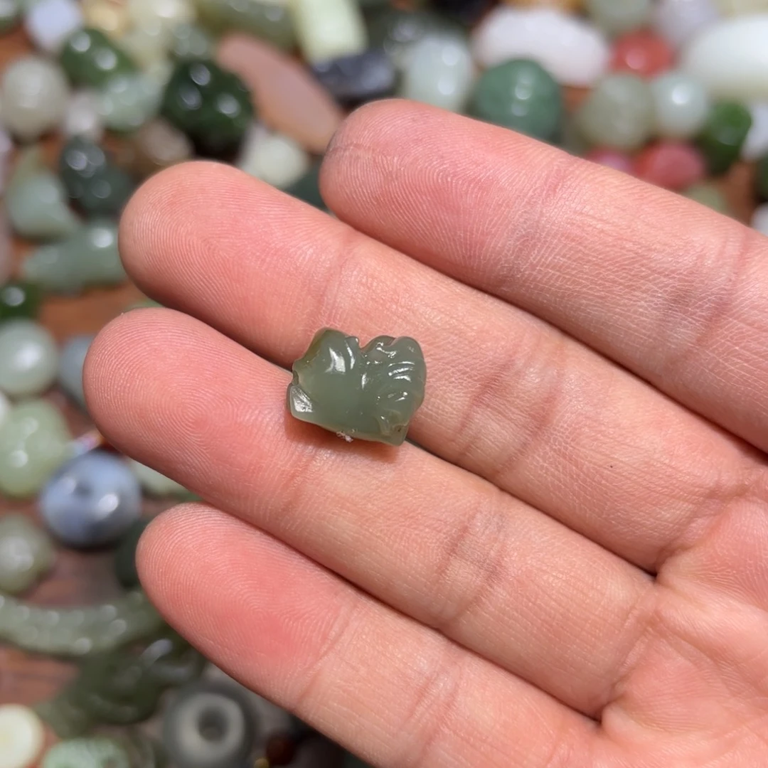 和田玉珠宝半成品未镶嵌