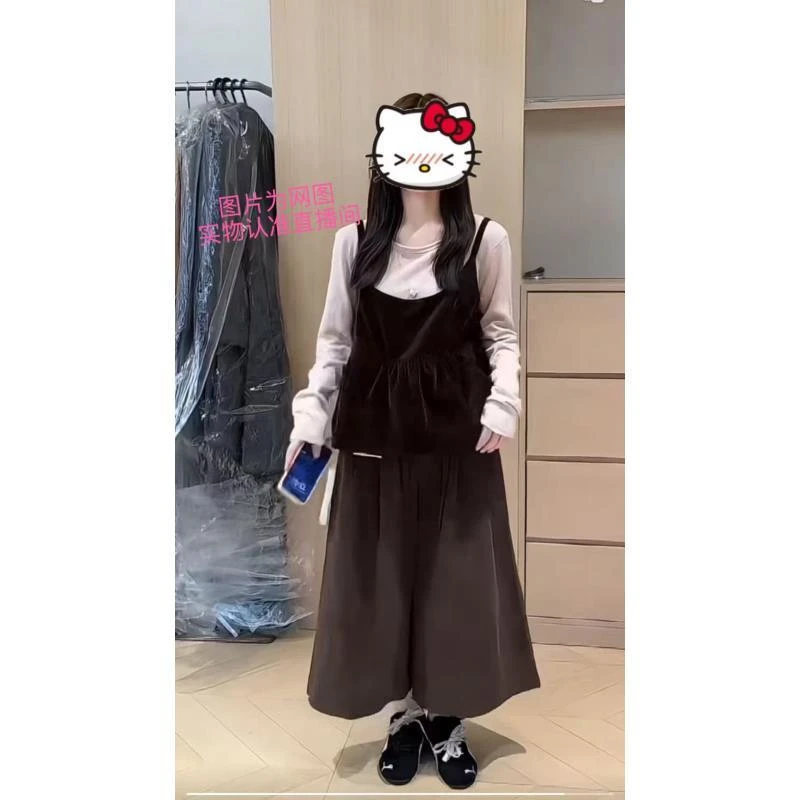 早秋新款法式复古显瘦百搭大码胖MM三件套DLY8263/8263-1/8263-2