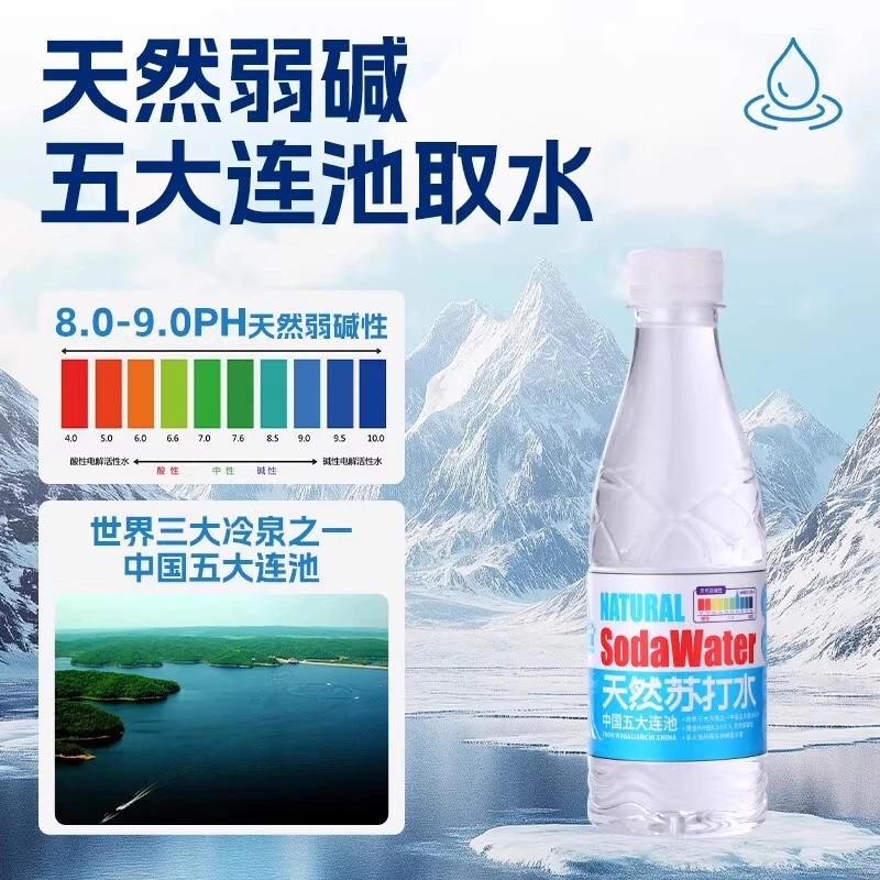 五大连池天然苏打水弱碱性无糖无汽高档商务专用