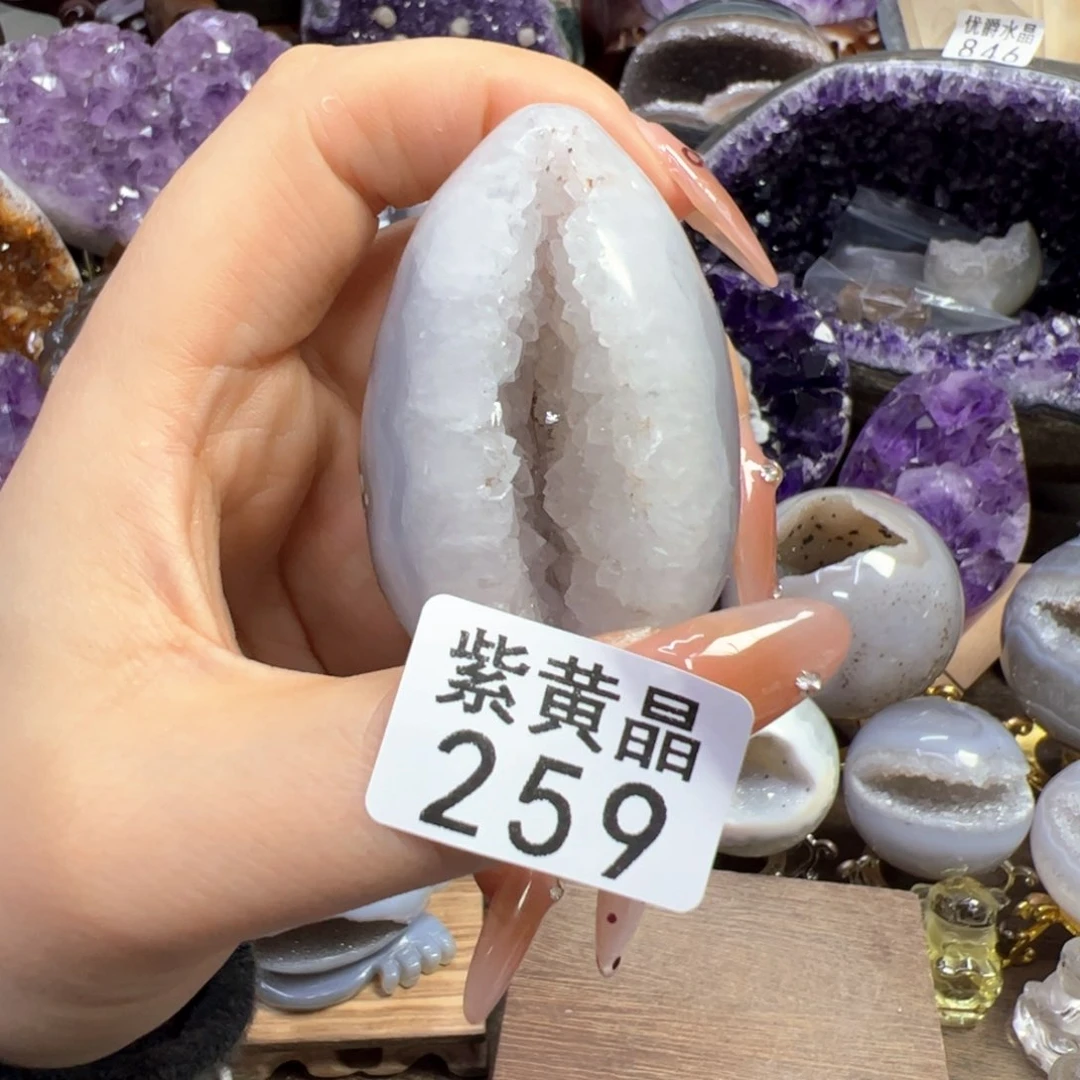 未镶嵌珠宝半成品水晶259