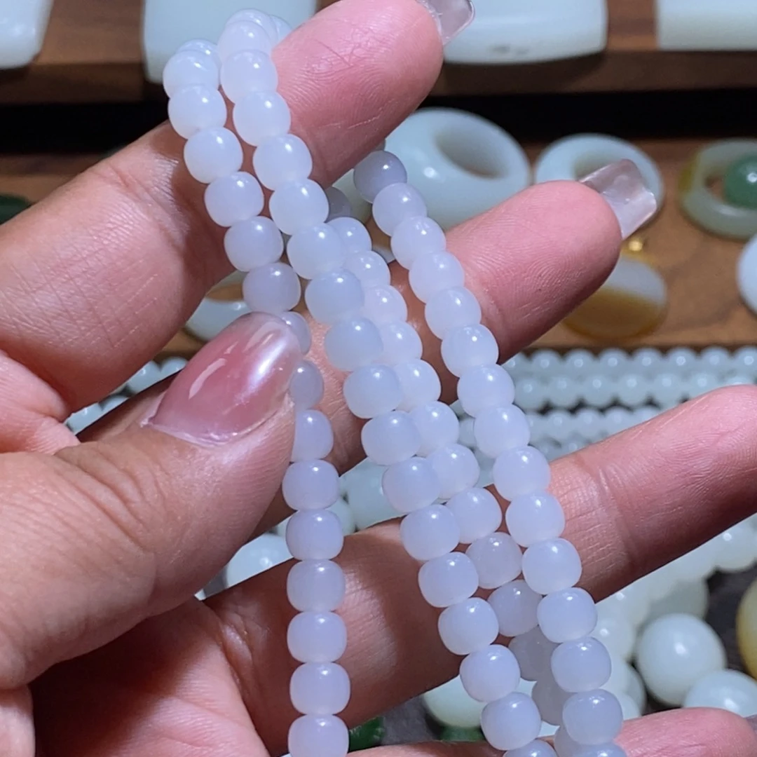 未镶嵌手链和田玉南***6