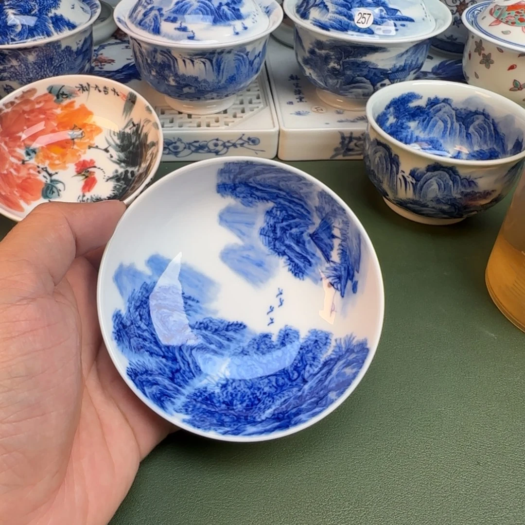 纯手工纯手绘茶具286