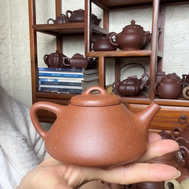 茶壶紫砂子治260cc半手工