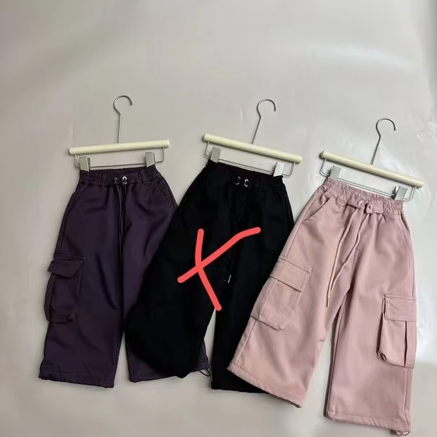 1003冬季时尚加绒工装裤