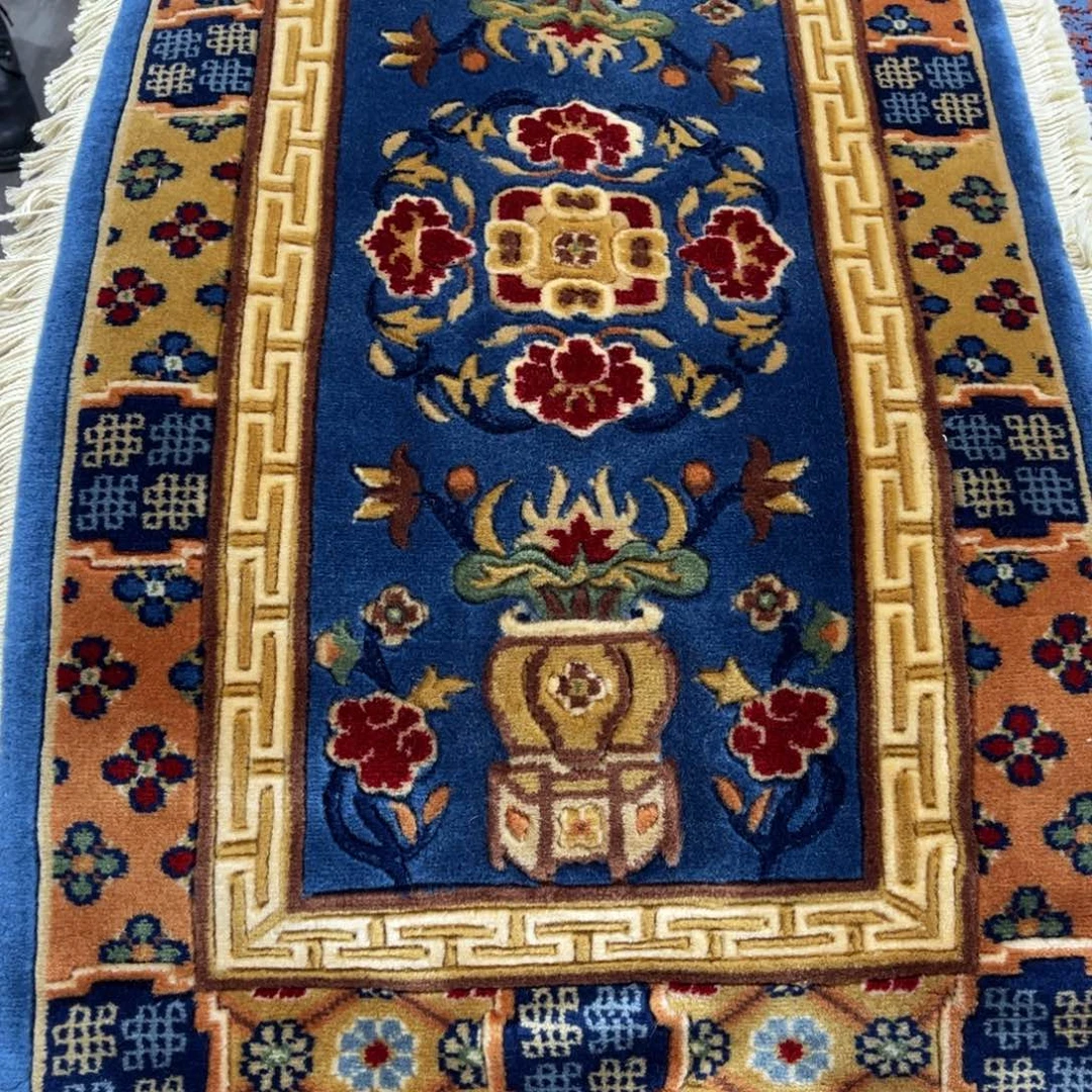 羊毛54×92纯羊毛立体花