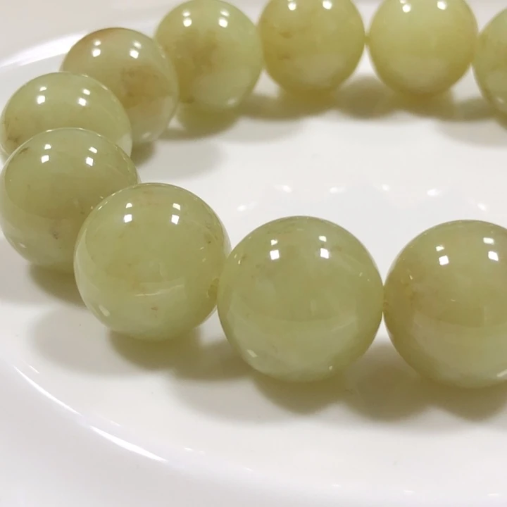 和田玉未镶嵌手链卡16