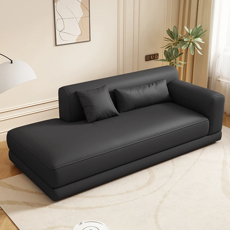 意式简约小户型贵妃躺椅卧室美人榻酒店民宿贵妃榻直排懒人沙发椅