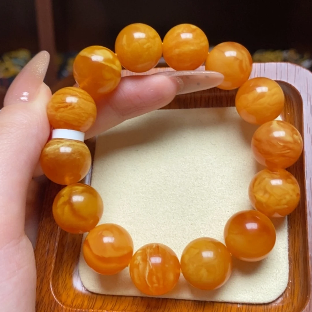【闪购商品】蜜蜡手链未镶嵌手串