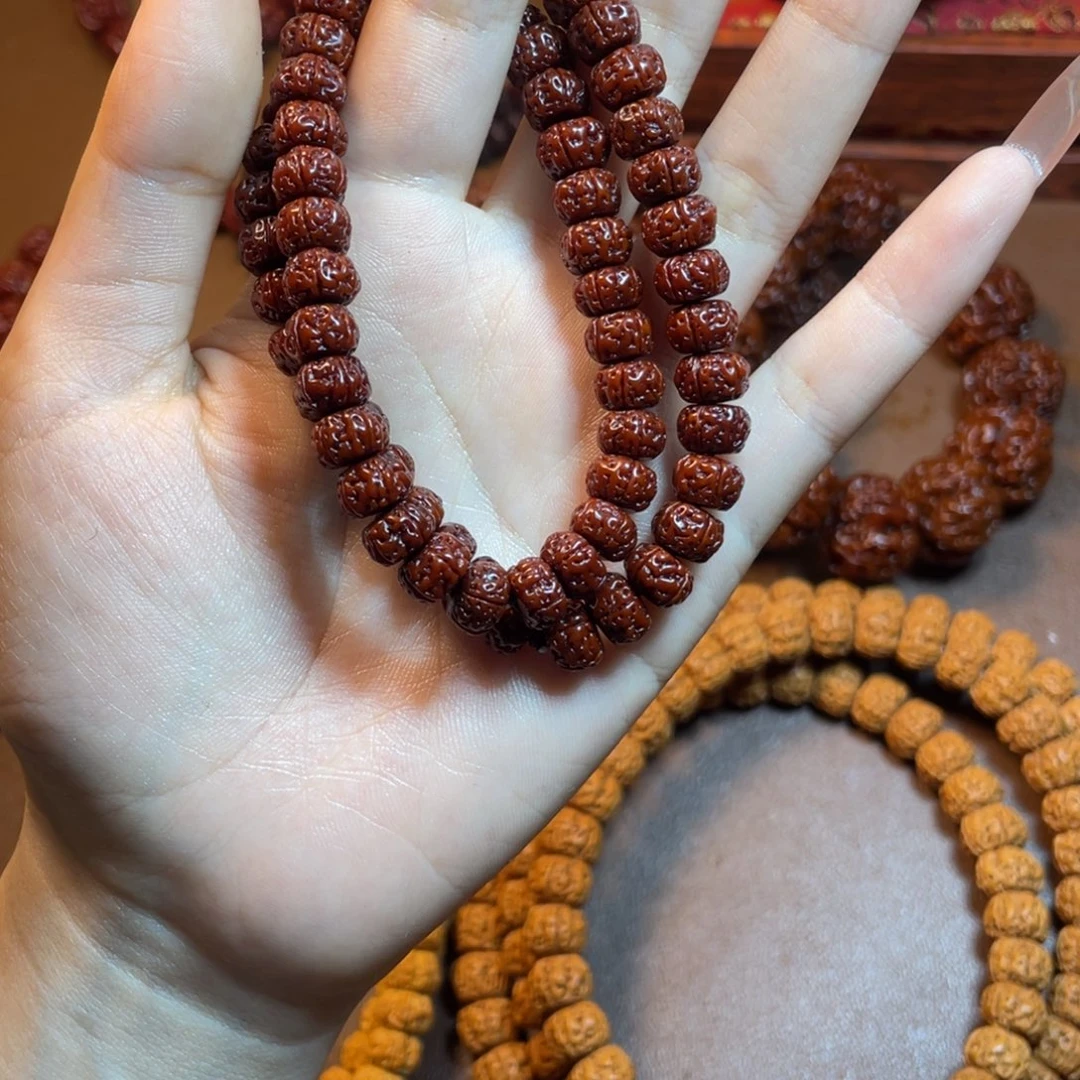 金刚菩提吊坠不**人10858玉双圈