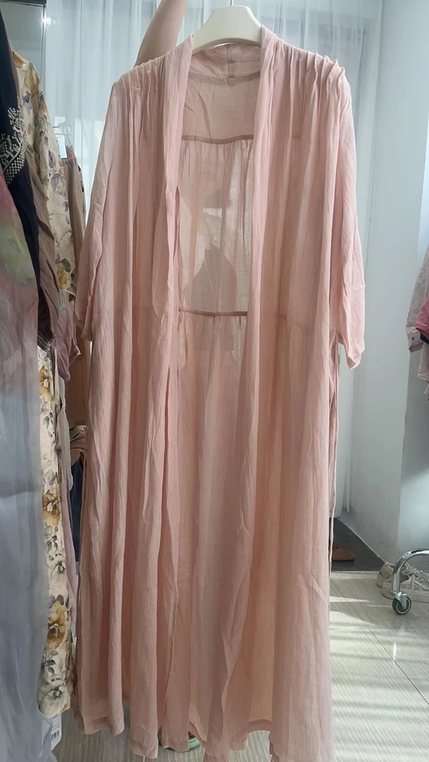 清之音*夏季苎麻外披女款运动