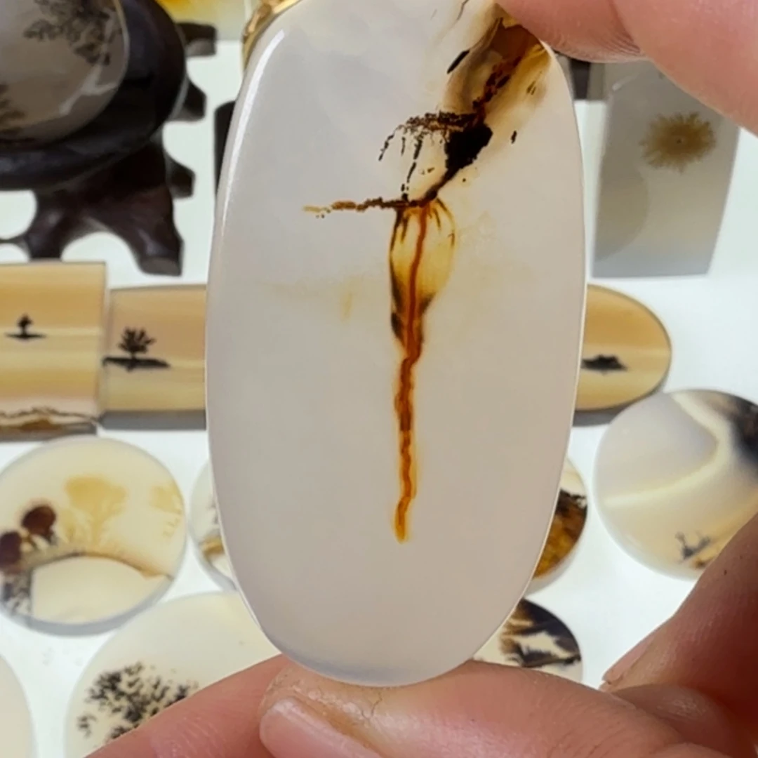 玛瑙/玉髓未镶嵌珠宝半成品