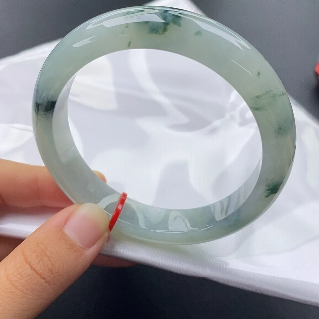 翡翠未镶嵌手镯5859