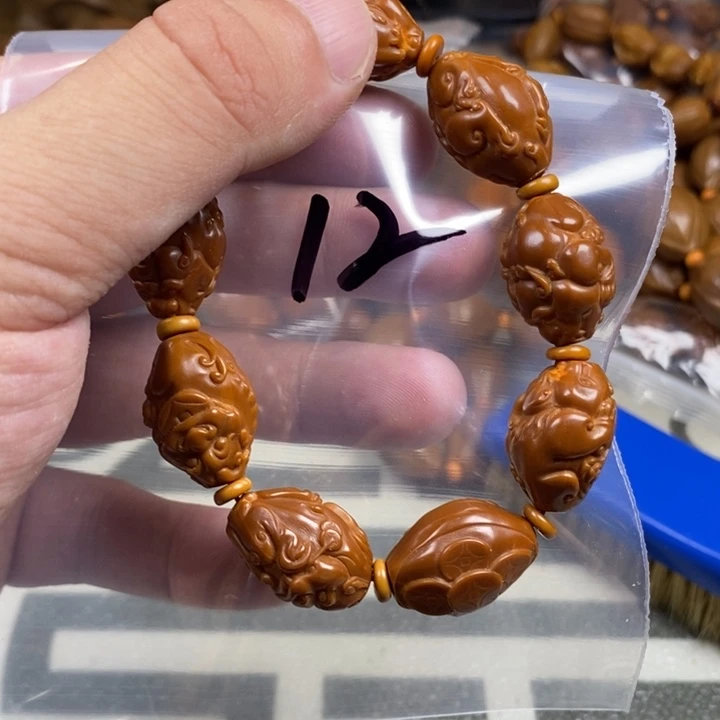 手串/手链橄榄核橄榄核雕工艺手串