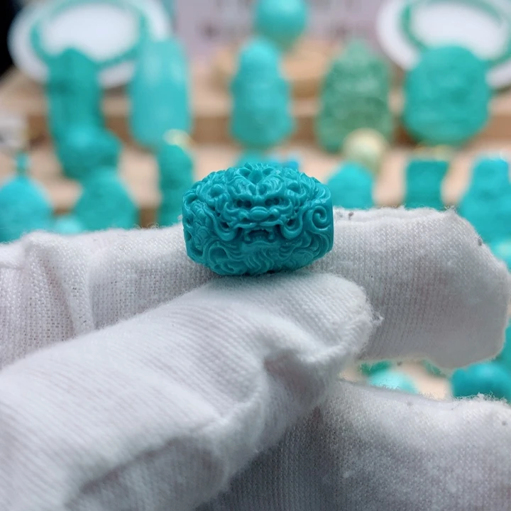 绿松石未镶嵌配饰