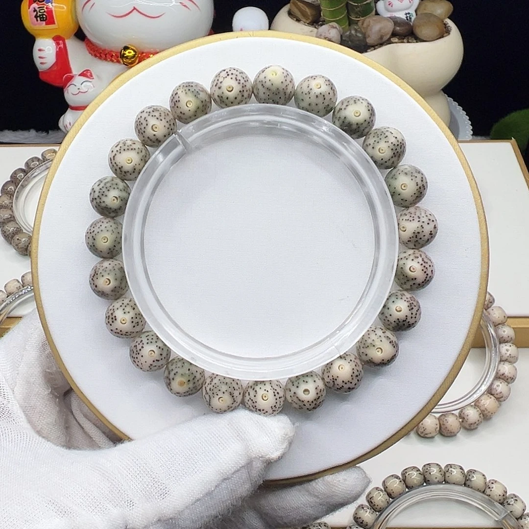 手串星月菩提绿冰10✖️10龙蛋