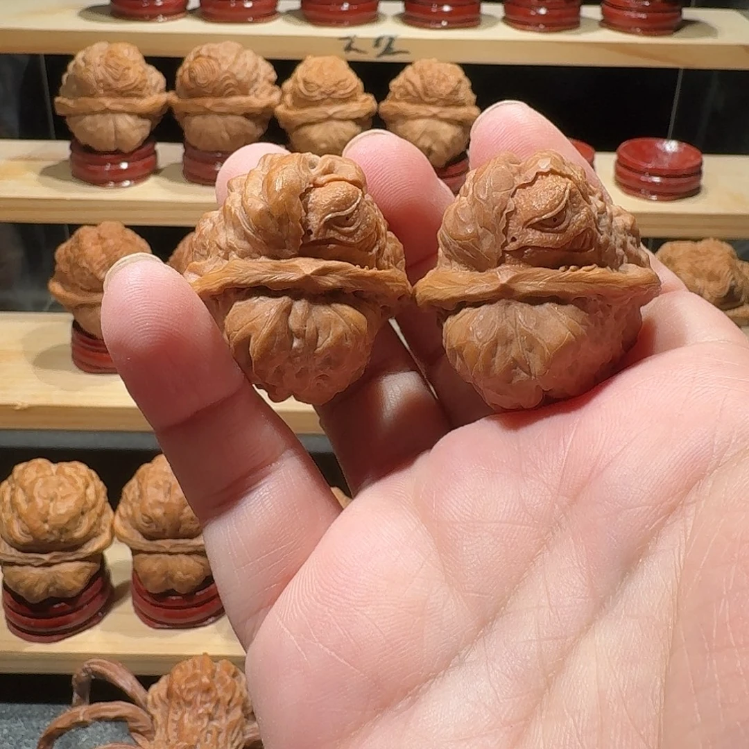 把件文玩核桃尺寸35+破壳重生