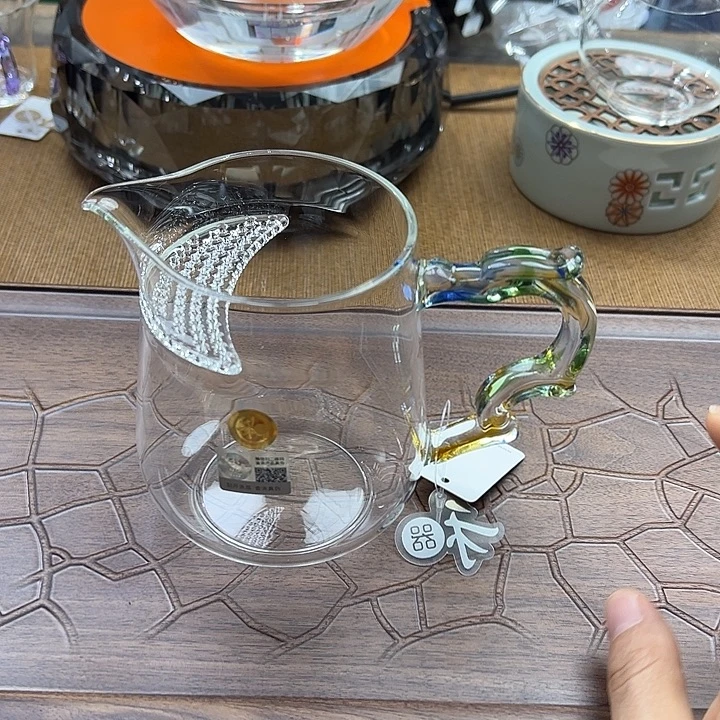 摇***子玻璃手工艺品禾器茶器现货现发