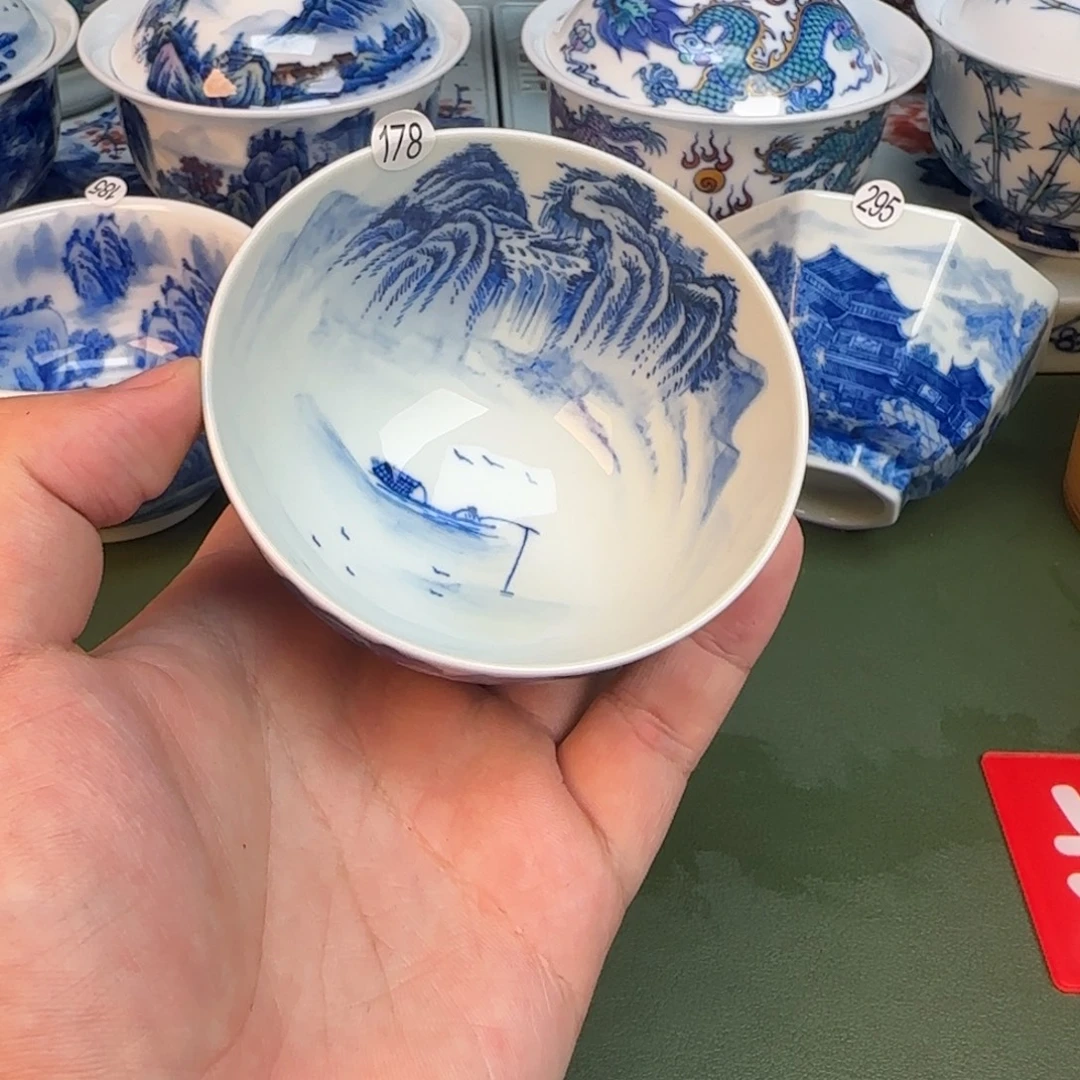 彦祖纯手工手绘茶具178