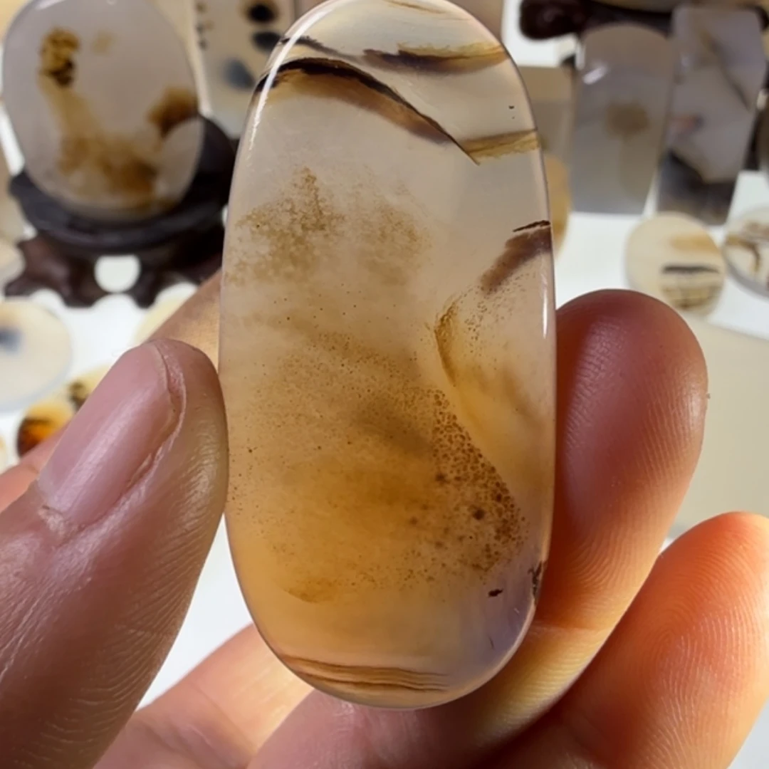 玛瑙/玉髓未镶嵌珠宝半成品