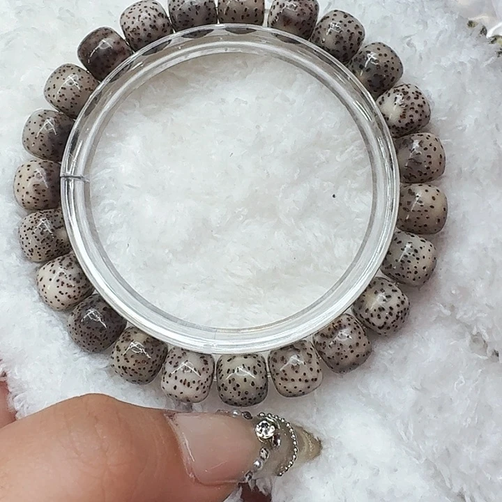 星月菩提手串361王者灰星月菩提10桶单圈