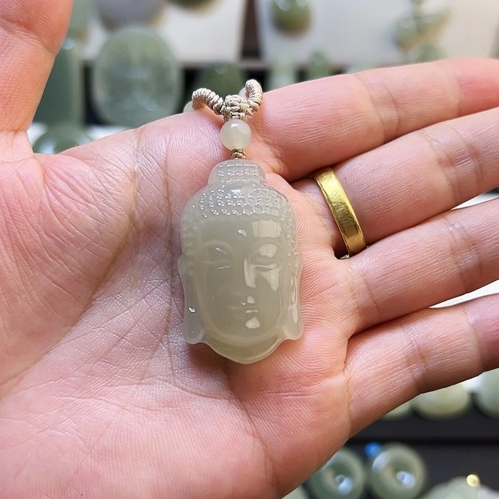 吊坠(不含链)未镶嵌和田玉666