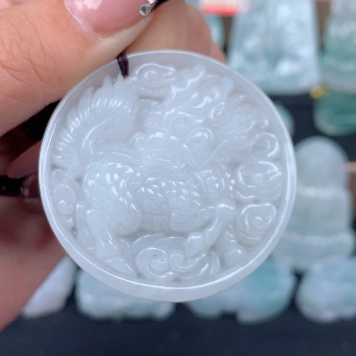 颈饰未镶嵌翡翠翡翠