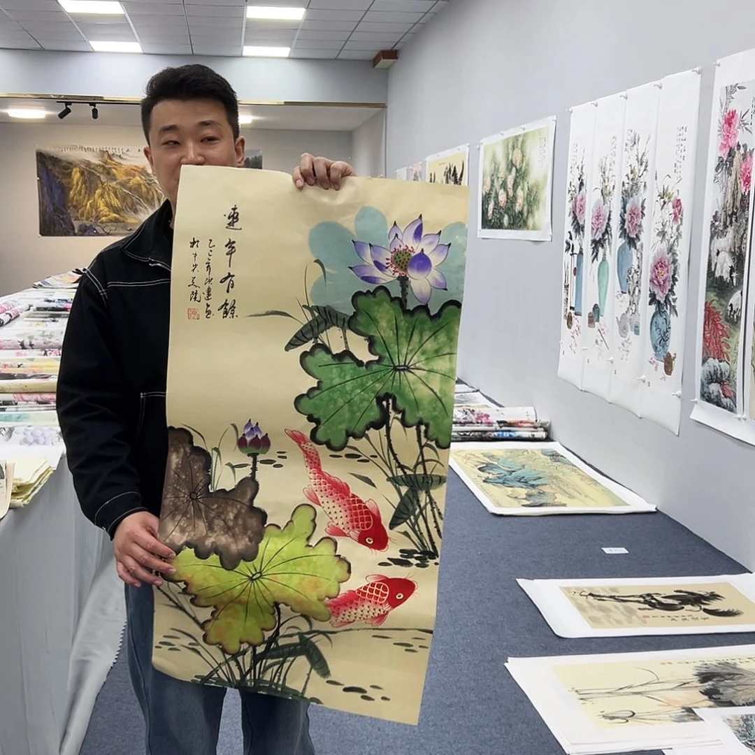 国画宣纸国画纯手绘作品