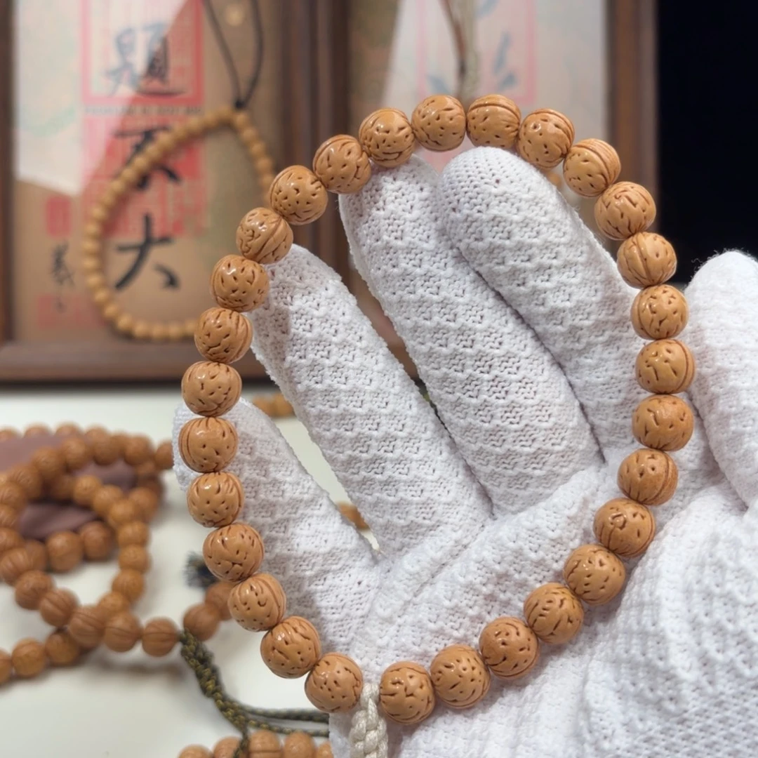 ****手串桃核1.0「灵眸」野生桃核手持