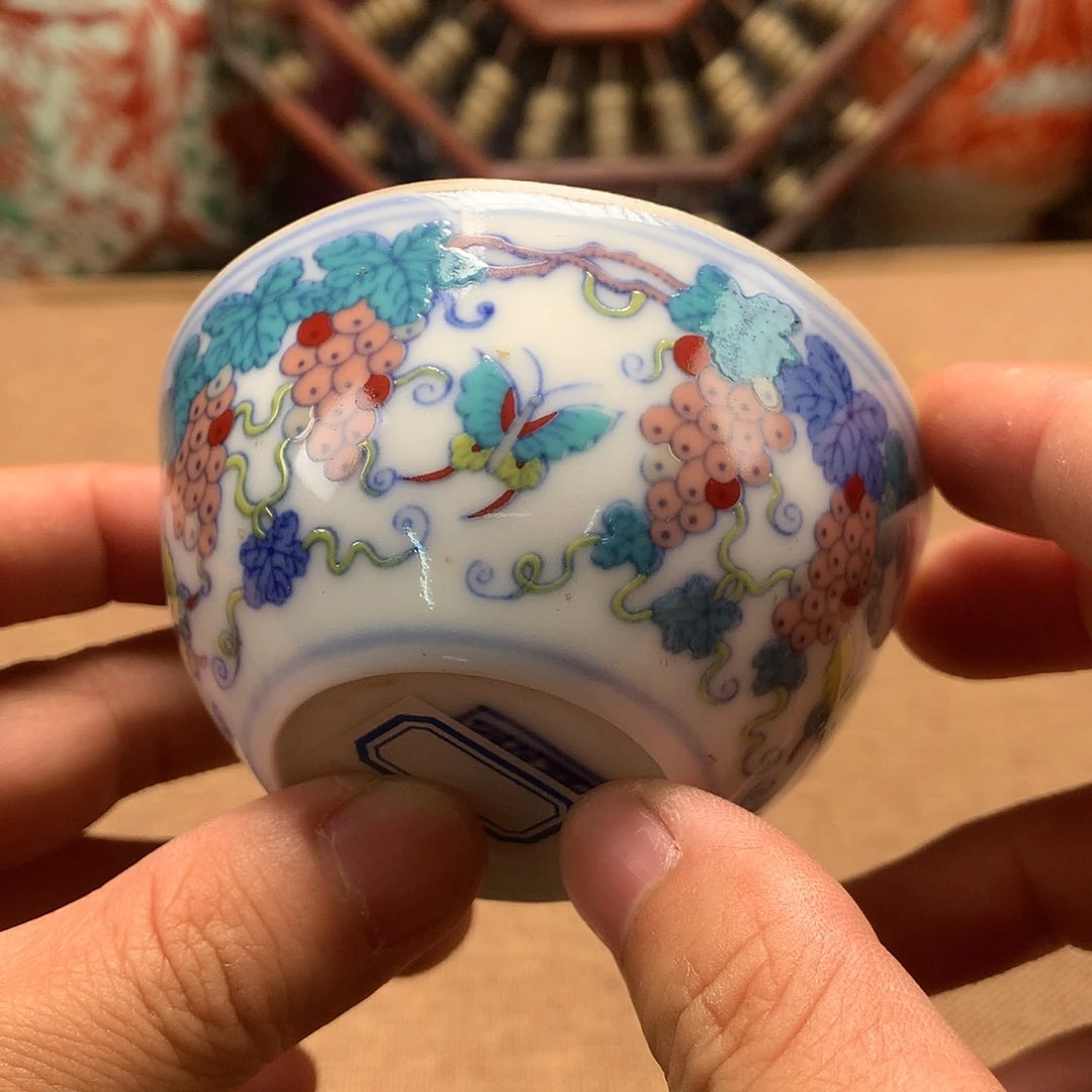 摆件景德镇陶瓷杯子