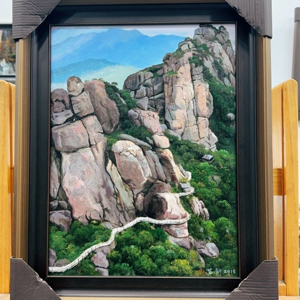 苏新油画作品1平尺