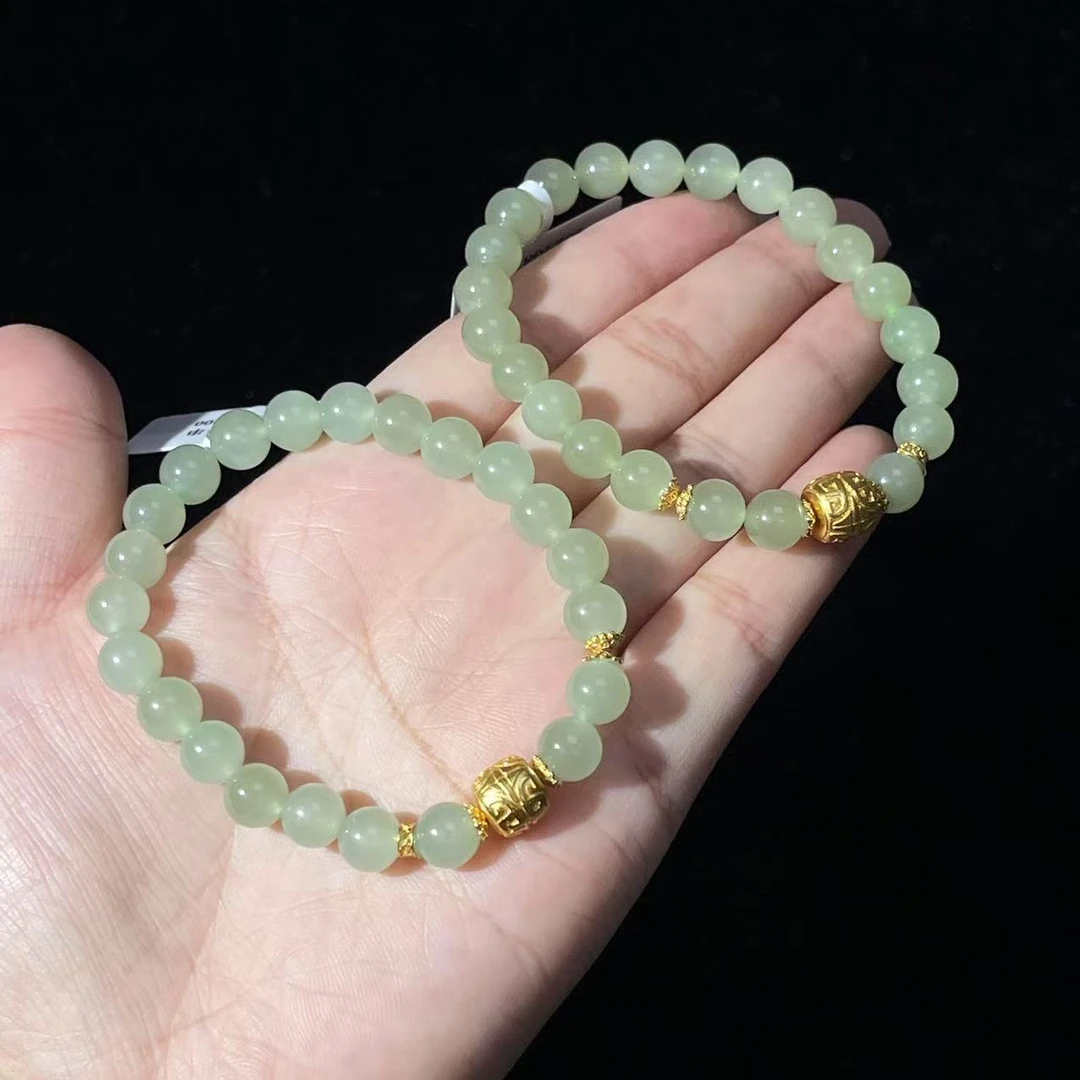 【浩克五周年庆典】TH0715-018-338和田玉手串（一件/多样性发）Y