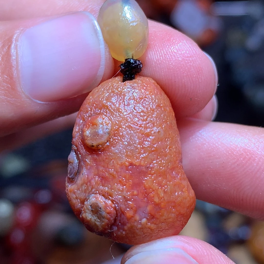 未镶嵌玛瑙/玉髓珠宝半成品