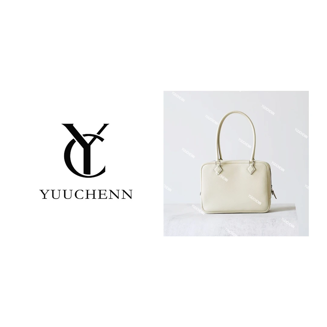 YUUCHENN/【Feather bag】进口TC皮 白色 HH6091