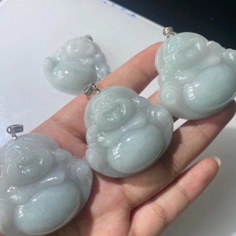 天然A货翡翠大肚佛（多样性发一件）