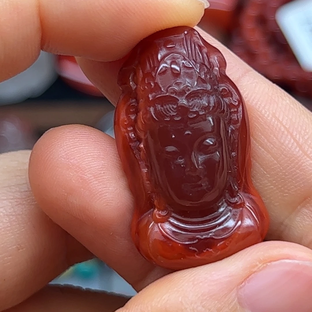 南红玛瑙未镶嵌配饰