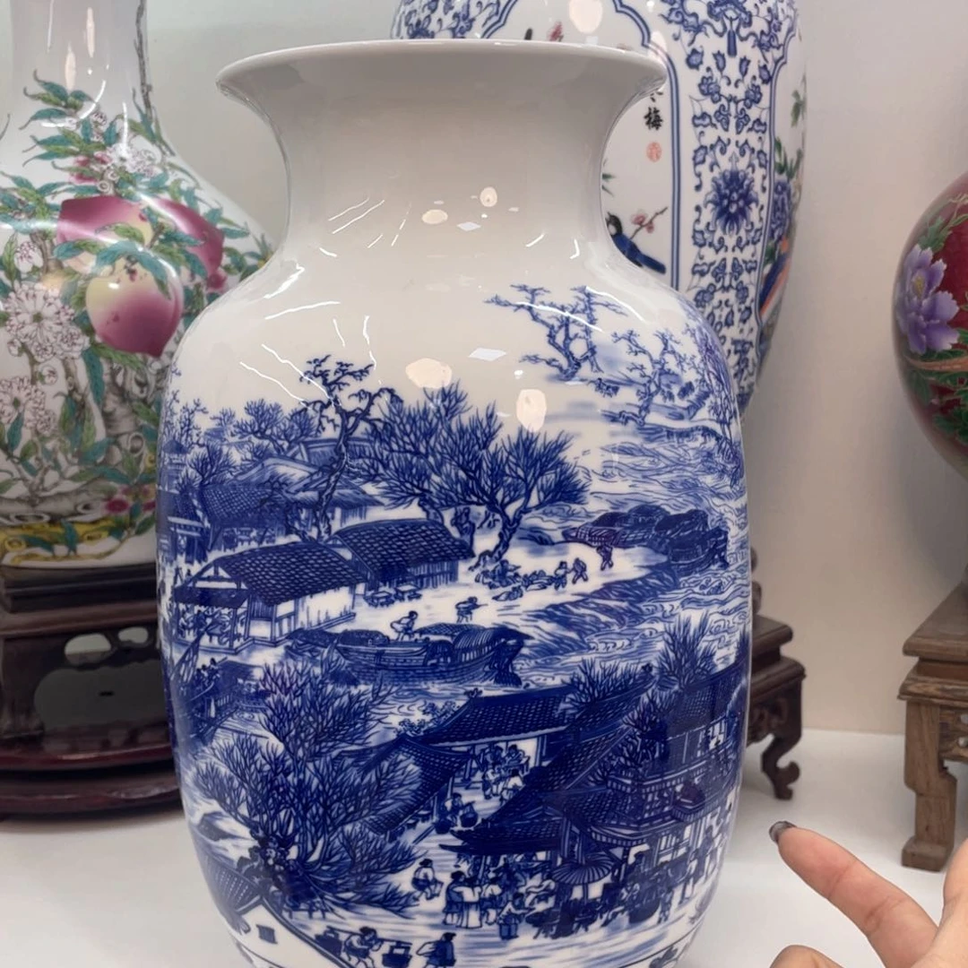 摆件景德镇陶瓷现代工艺品摆件