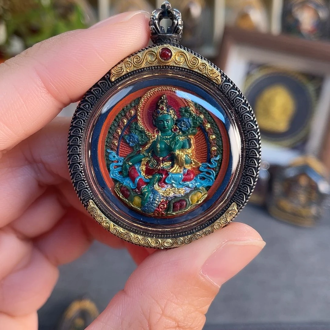 泥塑王*绿度度扎基娘娘双面擦擦