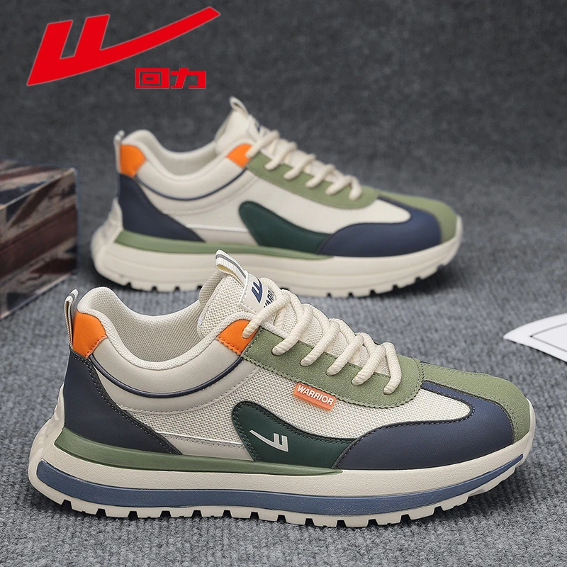 回力男鞋新款春季透气薄款青少年男款时尚跑步休闲运动鞋休闲鞋