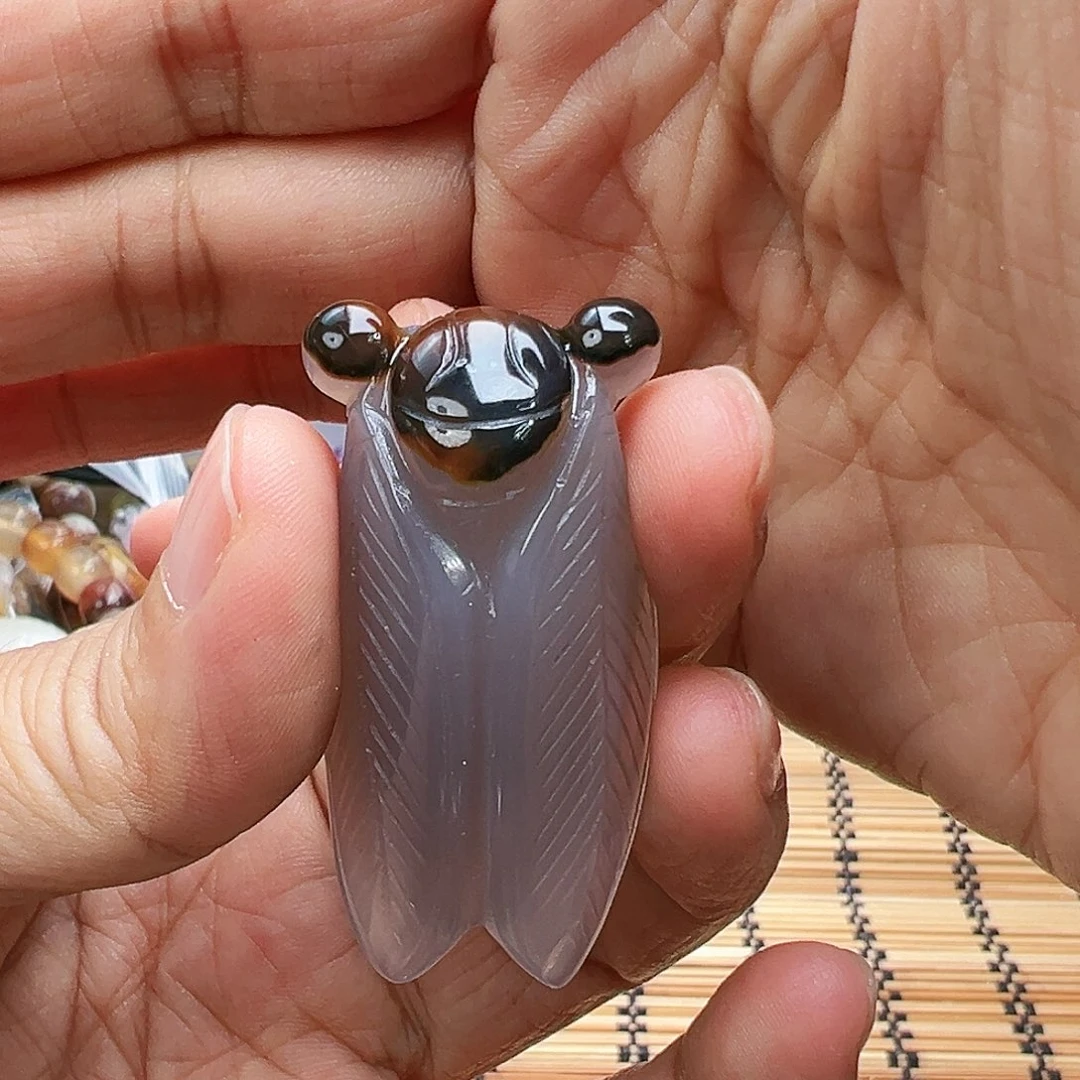 未镶嵌玛瑙/玉髓珠宝半成品