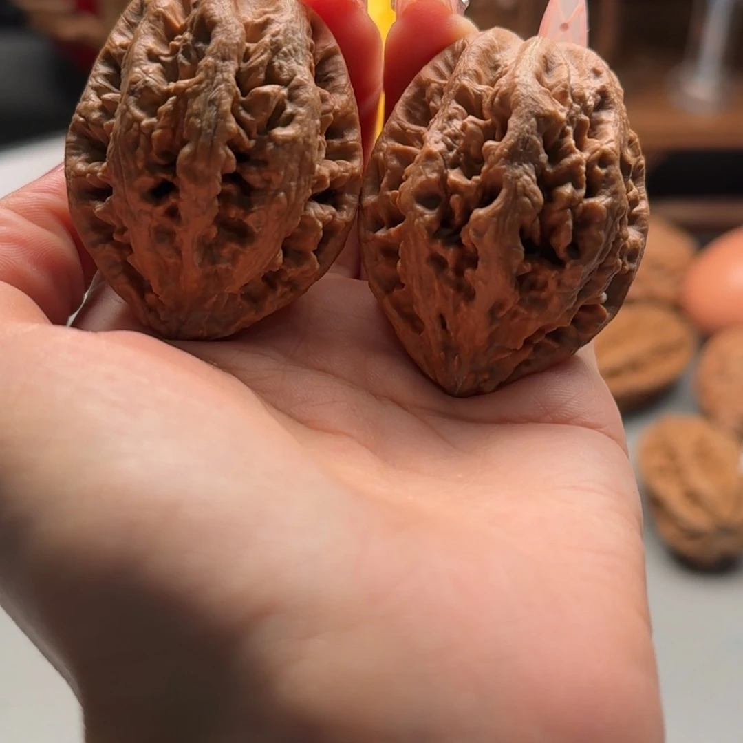 文玩核桃把件楸百核218