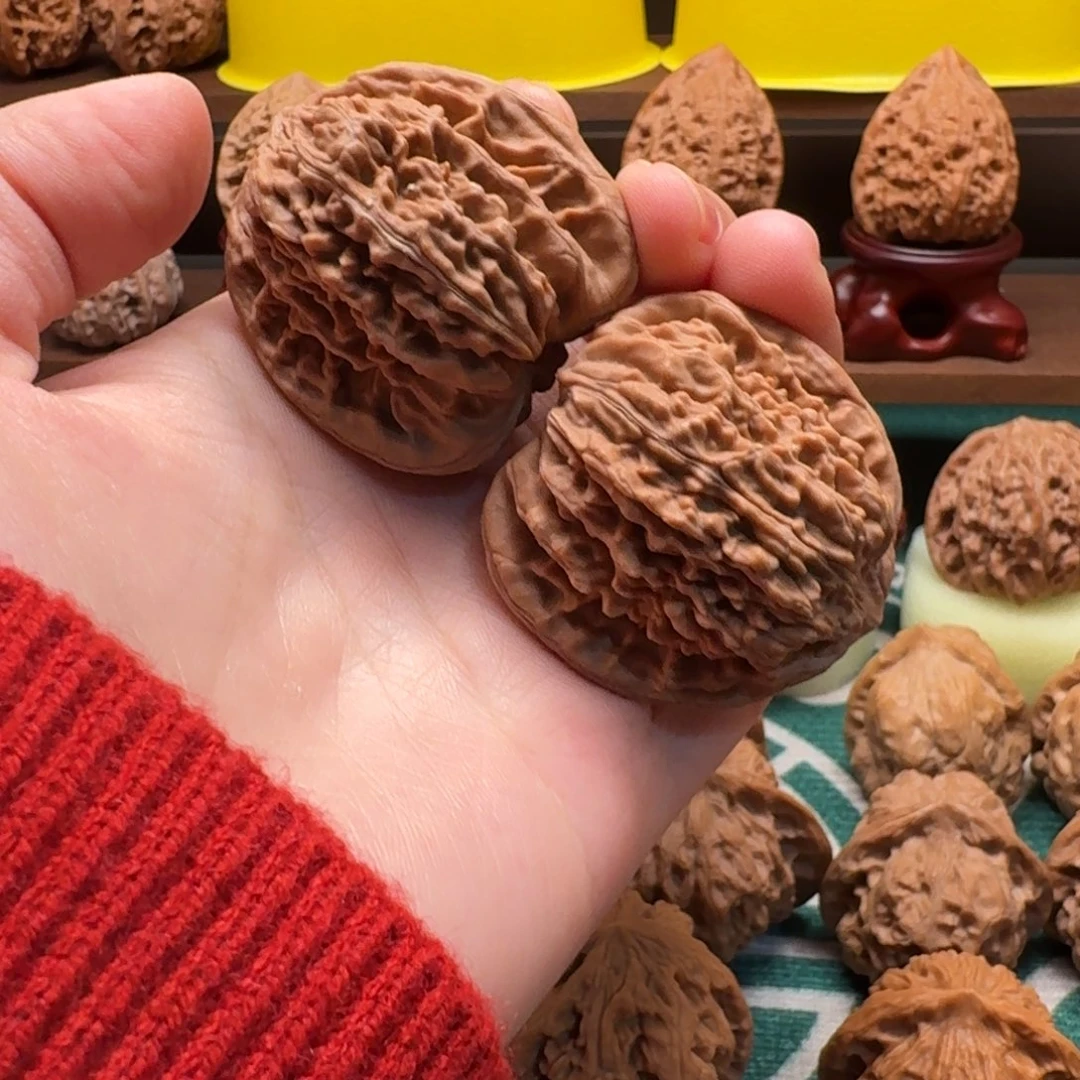 吊坠文玩核桃41四座楼